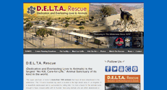 Desktop Screenshot of deltarescue.org