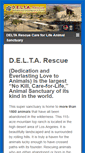 Mobile Screenshot of deltarescue.org